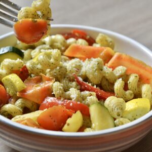 Pasta Primavera with Homemade Pesto