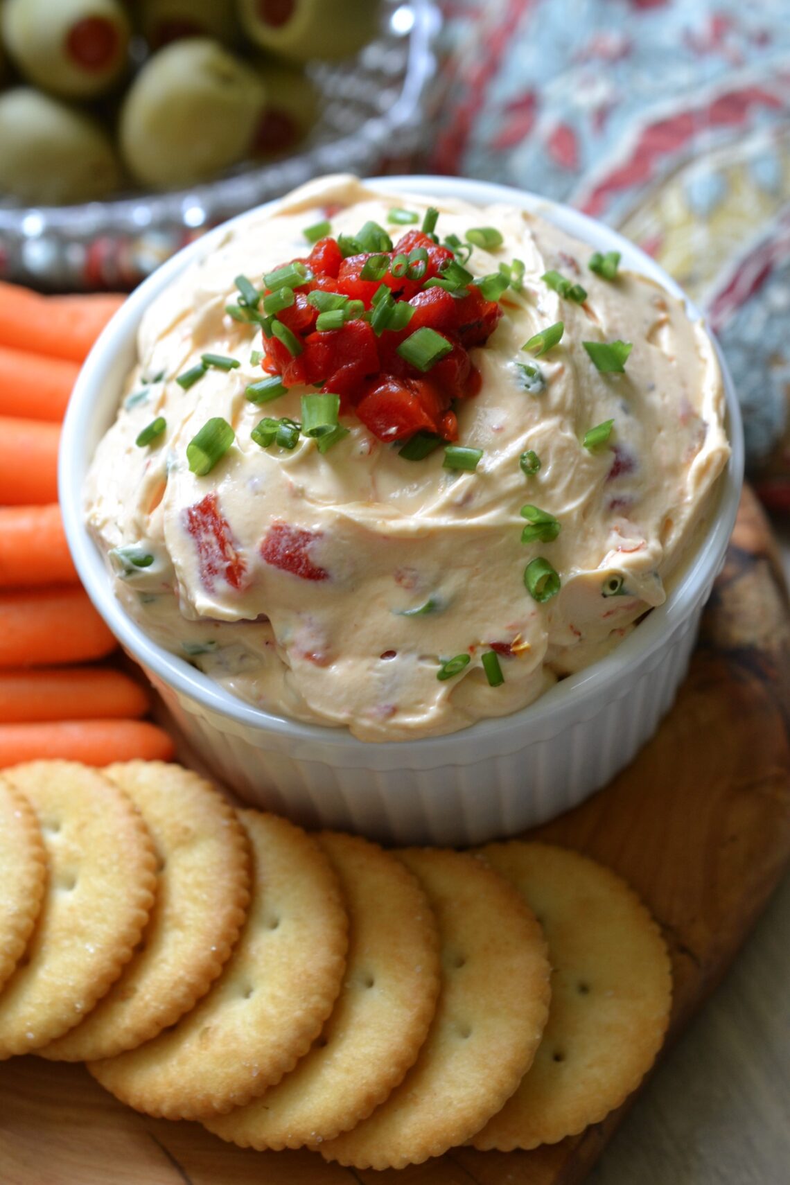 Sun-dried Tomato and Roasted Red Pepper Dip