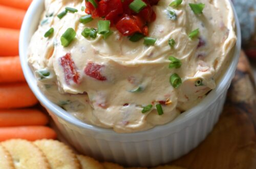 Sun-dried Tomato and Roasted Red Pepper Dip