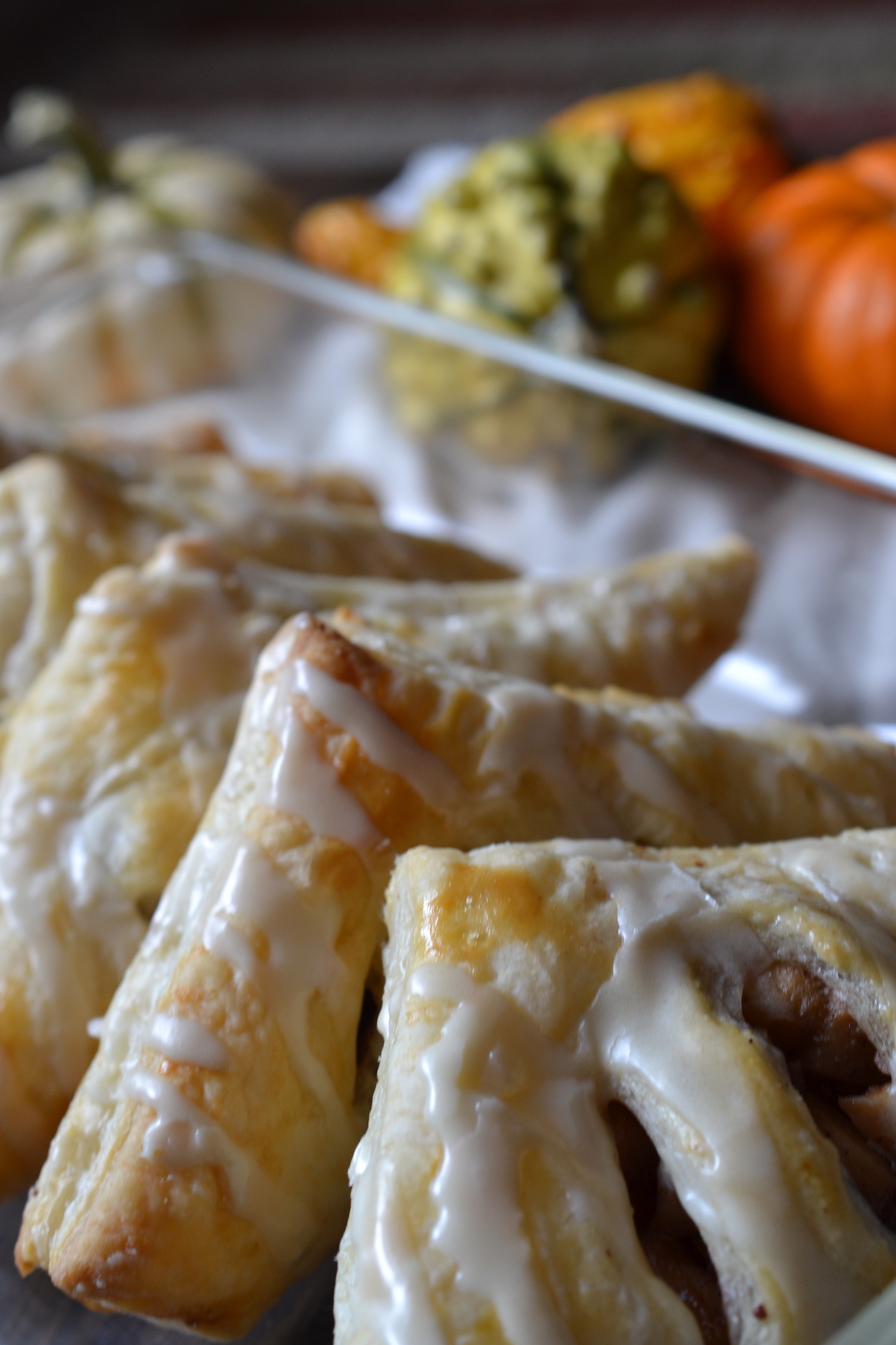 Apple Turnovers with Maple Glaze